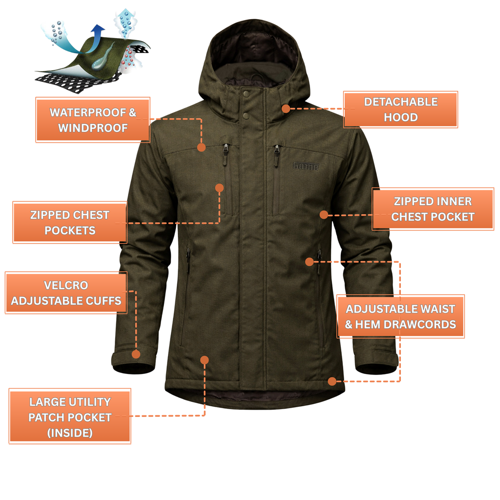 Game Mens Kendal Waterproof Jacket - HB450